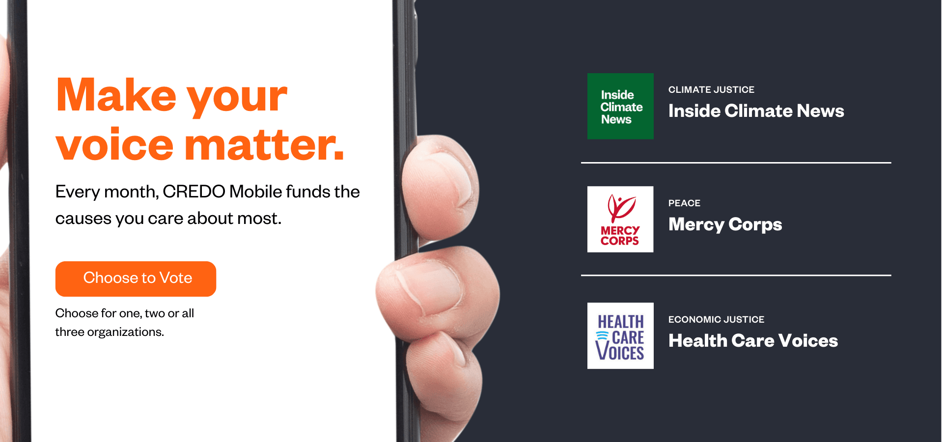 Fourth Banner of CREDO Mobile