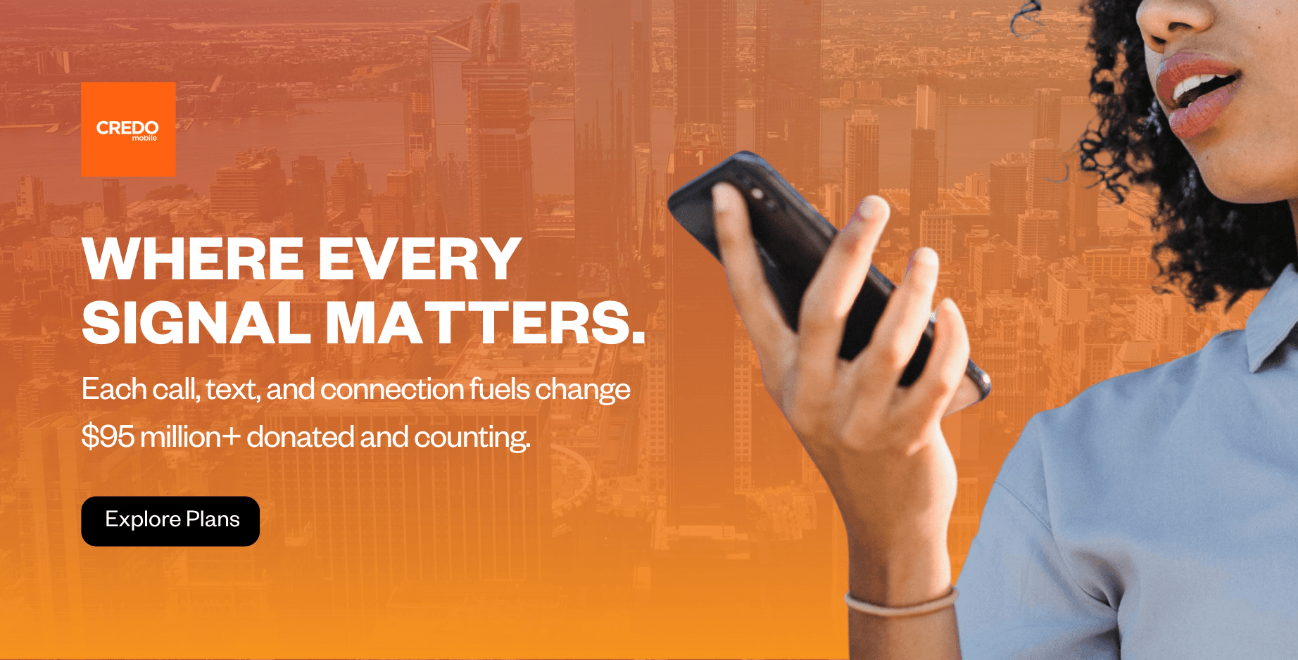 First Banner of CREDO Mobile