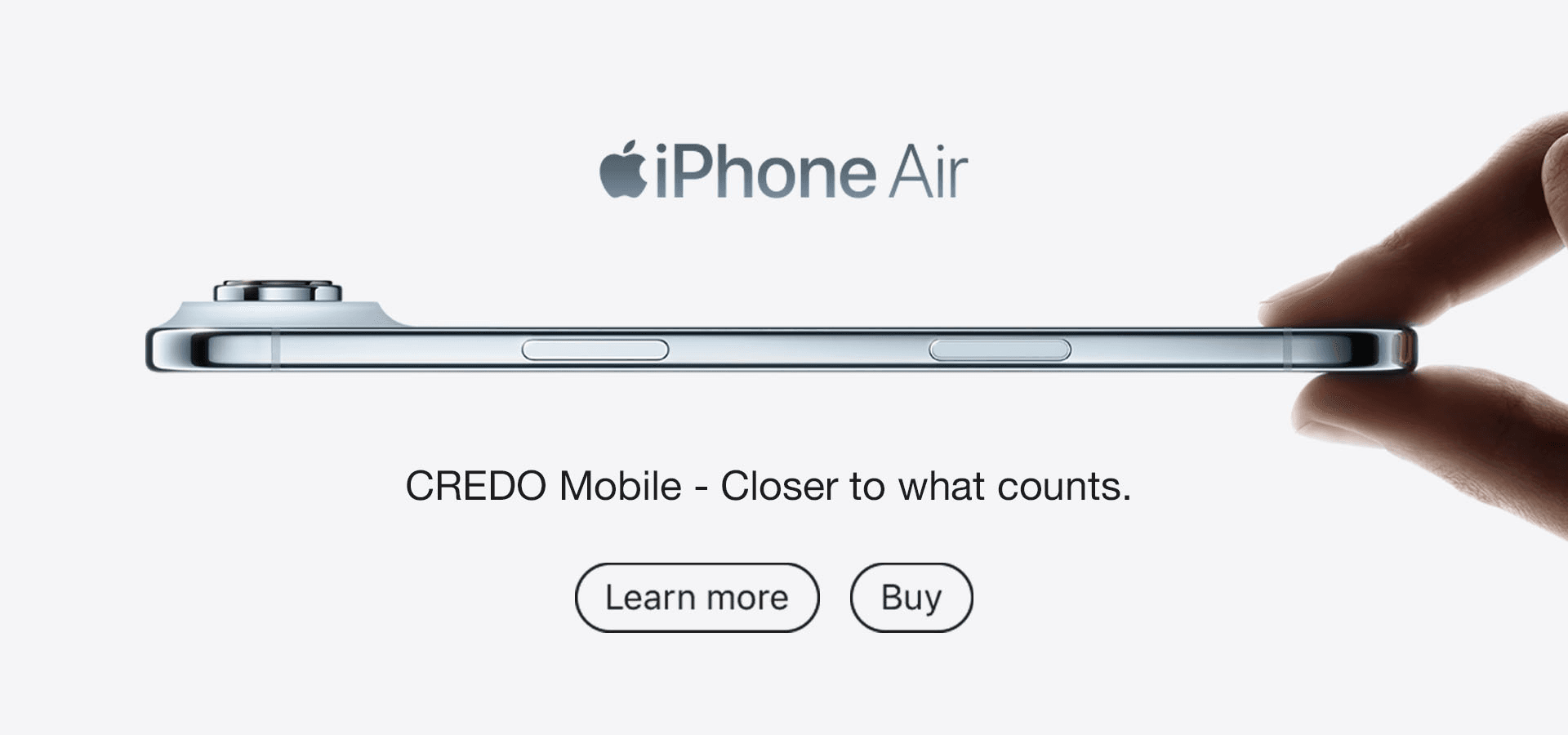 Third Banner of CREDO Mobile