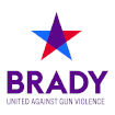Brady: United Against Gun Violence Logo.
